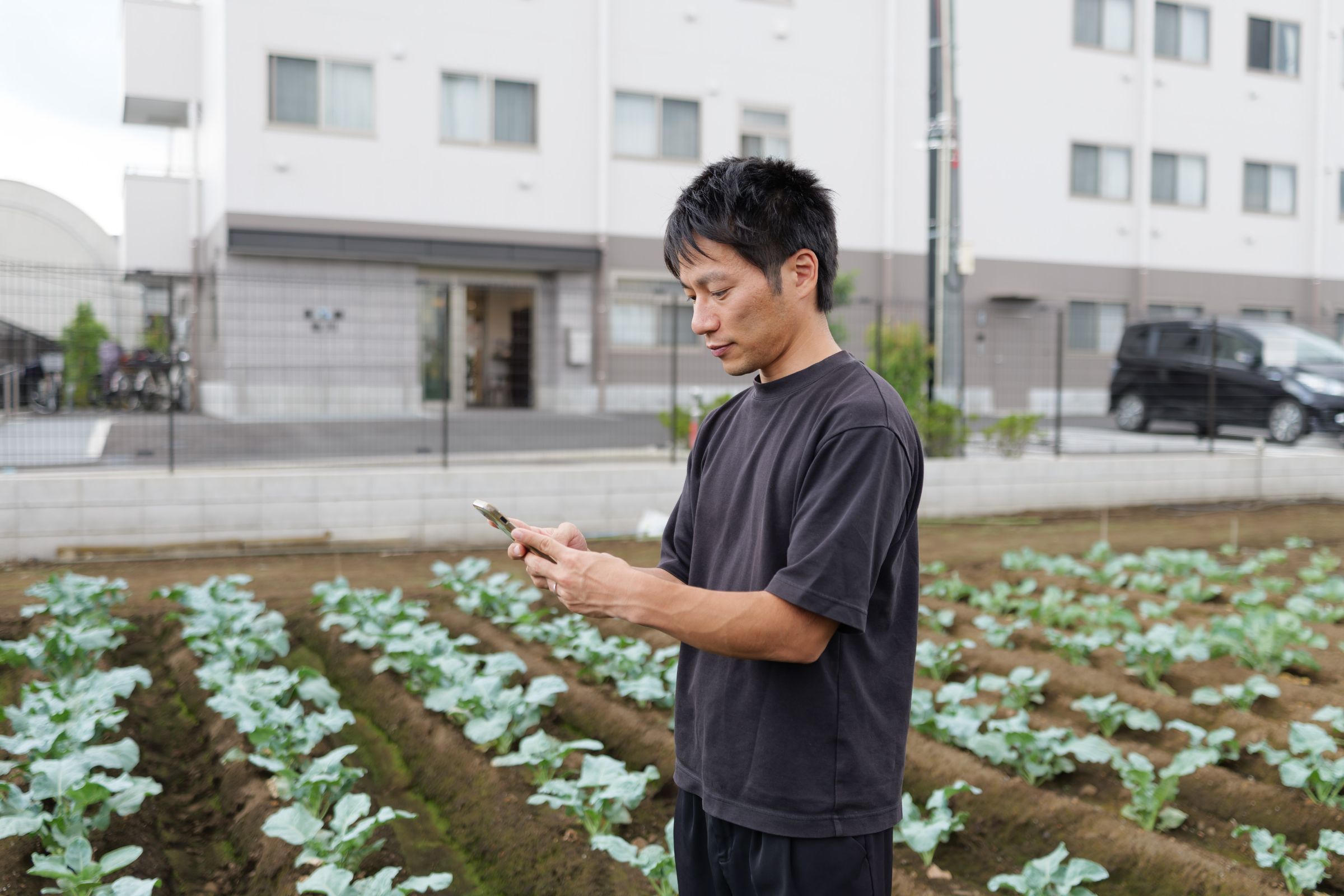 アグリハブクラウドの生産履歴管理画面のスクリーンショット
